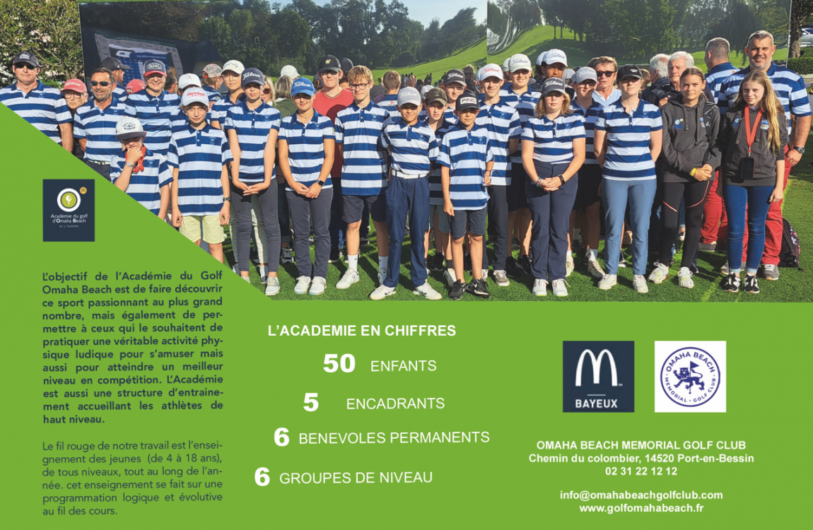 L'Académie du Golf d'Omaha Beach